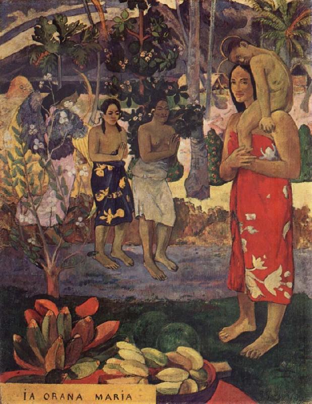 Paul Gauguin Ia Orana Maria